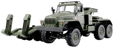 Amewi 22671 Ural B36 1:16 Elektro RC modell teherautó RtR Akkuval és töltőkábellel, Előre lakkozva,  2. kép