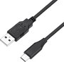 Perixx USB kábel USB 2.0 USB-A dugó, USB-C® dugó 1 m Fekete 11796 bélyegkép
