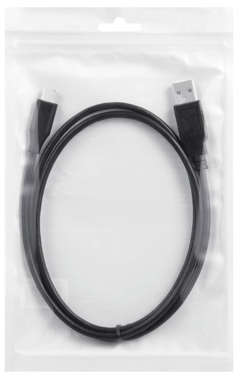Perixx USB kábel USB 2.0 USB-A dugó, USB-C® dugó 1 m Fekete 11796 3. kép