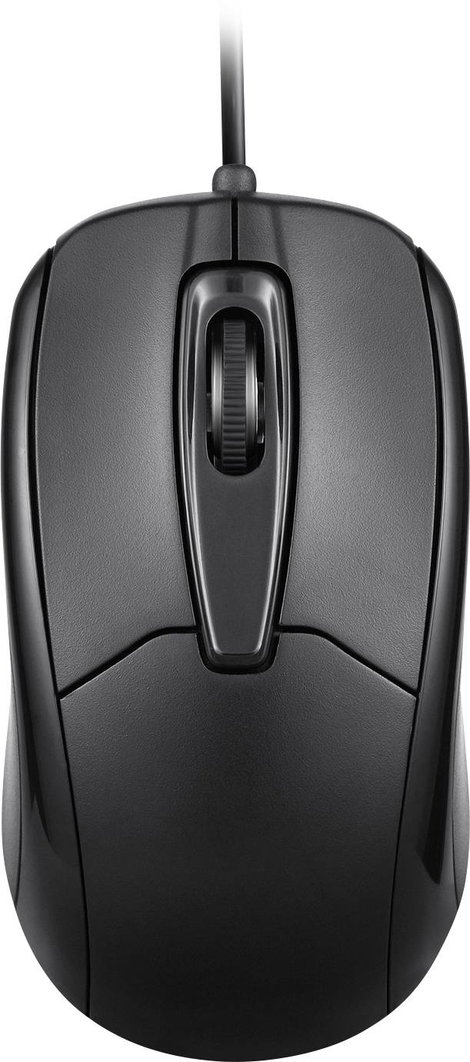 Perixx PERIMICE-209 C Black WLAN egér Vezetékes Optikai Fekete 3 Gombok 1000 dpi