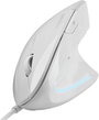 Perixx PERIMICE-513 W Ergonomikus egér Vezetékes Optikai Fehér 6 Gombok 1600 dpi bélyegkép