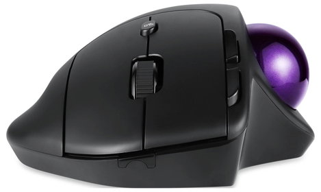 Perixx PERIMICE-720 WLAN egér Rádiójel vezérlésű, Bluetooth™ Fekete 600 dpi, 1600 dpi Trackball-lal 6. kép