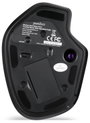 Perixx PERIMICE-720 WLAN egér Rádiójel vezérlésű, Bluetooth™ Fekete 600 dpi, 1600 dpi Trackball-lal 7. bélyegkép