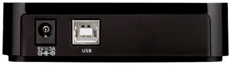 D-Link DUB-H7/E 5+2 port USB 2.0 hub Gyorstöltő csatlakozóval Fekete 3. kép
