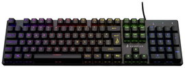 Surefire Gaming KingPin M2 Vezetékes, USB Gamer billentyűzet német, QWERTZ Fekete Világít, Multimédi