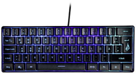 Surefire Gaming KingPin X1 Vezetékes, USB Gamer billentyűzet német, QWERTZ Fekete Világít, Multimédi