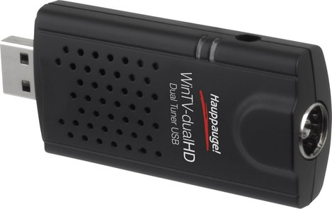 Hauppauge WinTV-dualHD TV stick Távirányítóval Tunerek száma: 2 2. kép