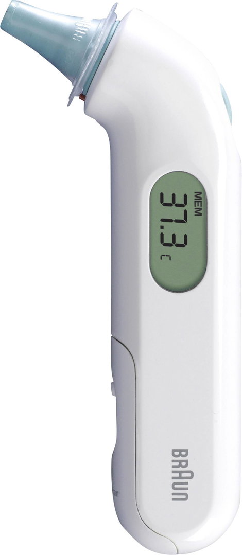 Braun ThermoScan® 3 Infra lázmérő Lázriasztással, Előmelegített mérőhegy 2. kép