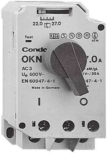 Condor 203476 OKN-160 AA XXX XXX Motorvédő kapcsoló 16 A 1 db