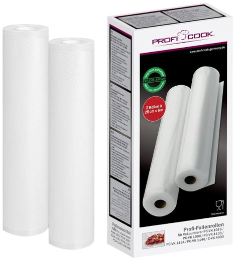 Profi Cook 8910155 2x filmtekercs 28cm x 6m