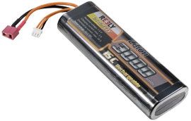 Reely Akkucsomag, LiIon 7.4 V 3000 mAh Cellaszám: 2 15 C Stick keménydoboz