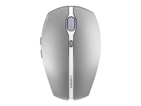 CHERRY GENTIX BT WLAN egér Bluetooth™ Optikai Jég, Ezüst 7 Gombok 1000 dpi, 2000 dpi intelligens gör