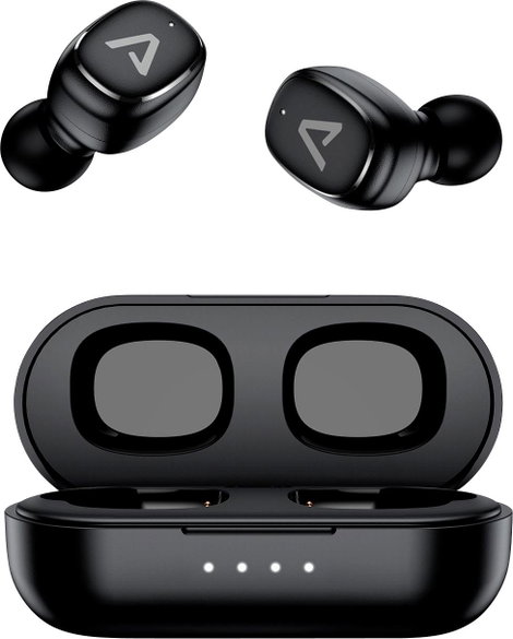 Lamax Dots3 In Ear headset Bluetooth® Stereo Fekete Elemtöltés kijelzés, Töltőtok, Hangerő szabályoz