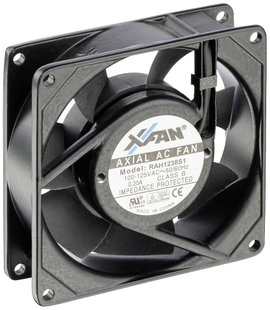 Axiális ventilátor, 230 V/AC 163 m³/h 120 x 120 x 38 mm, X-Fan RAH1238S1