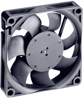 Axiális ventilátor 12 V/DC 43 m³/h 70 x 70 x 15 mm EBM Papst 712 F