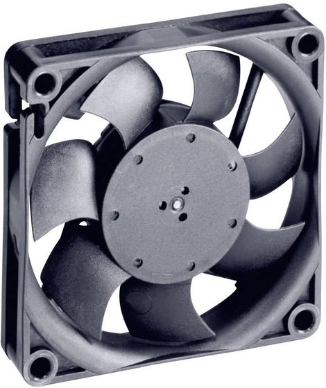 Axiális ventilátor 12 V/DC 43 m³/h 70 x 70 x 15 mm EBM Papst 712 F