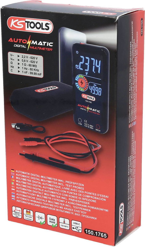 KS Tools 150.1765 Kézi multiméter 3. kép