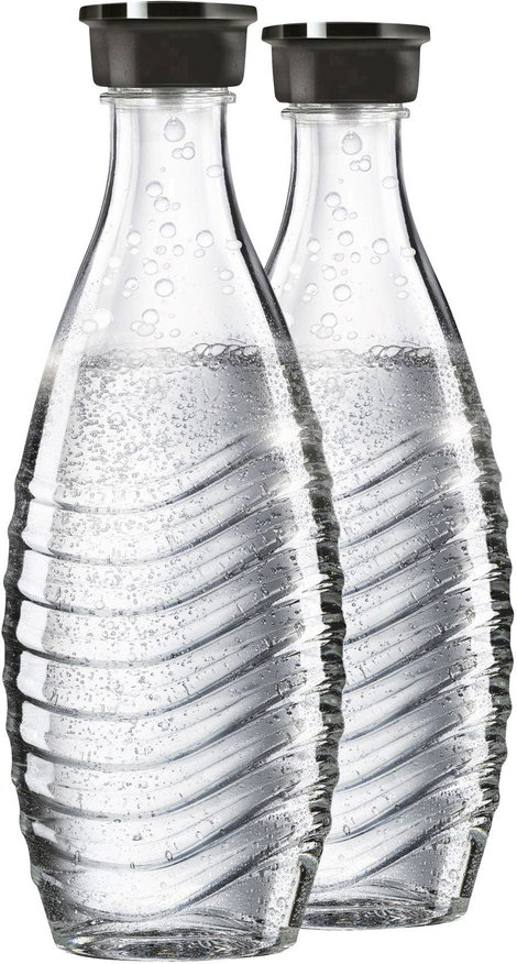 Sodastream Üvegpalack 1047200490 Üvegtiszta 2 db üveg karaffával