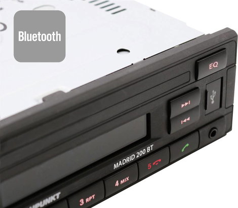 Blaupunkt Madrid 200 BT Autórádió Bluetooth kihangosító 5. kép
