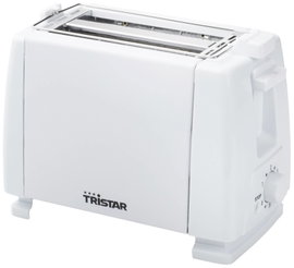 Tristar BR-1009 Kenyérpirító Beépített zsemle feltéttel Fehér