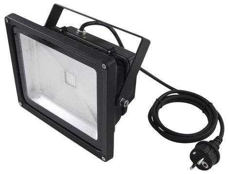 Eurolite IP FL-30 COB UV UV fényszóró LED 30 W Fekete 3. kép