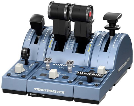 Thrustmaster TCA Captain X Airbus Edition Repülésszimulátor joystick Fejhallgató (3.5 mm jack), USB- 3. kép