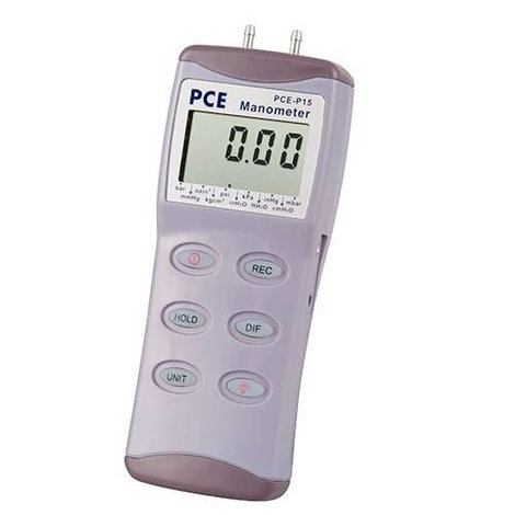 PCE Instruments PCE-P50 Nyomásmérő