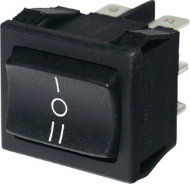 Arcolectric (Bulgin Ltd.) H8670VBAAB Billenőkapcsoló H8670VBAAB 250 V 10 A 1 x BE/KI/BE Reteszelő 1 