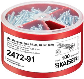Kaiser Elektro 2472-91 Készülék csavaros doboz 100 db