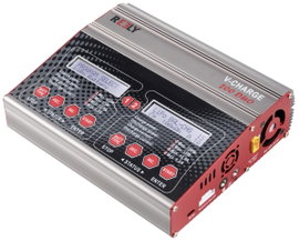 Reely V-Charge 200 Duo Modell multifunkciós töltő 12 V, 230 V 10 A NiMH, LiPolimer, Lítiumion, LiHV,