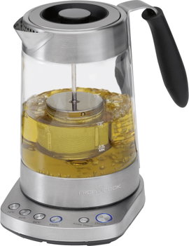 Profi Cook PC-WKS 1020 G Kávé-/teafőző Nemesacél, Üvegtiszta