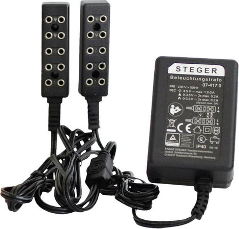 Kahlert Licht 60976 Világítás trafó 230 V Elosztóval