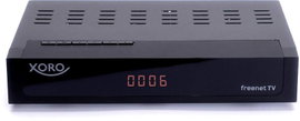 Xoro HRT 8770 TWIN Hybrid DVB-C & DVB-T kombo vevő Felvétel funkció, Kártyaolvasó, Német DVB-T2 szab