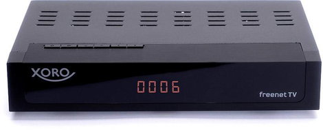 Xoro HRT 8770 TWIN Hybrid DVB-C & DVB-T kombo vevő Felvétel funkció, Kártyaolvasó, Német DVB-T2 szab