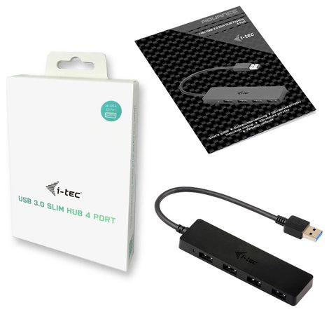 i-tec USB 3.0 HUB 4 Port USB 3.0 hub 6. kép