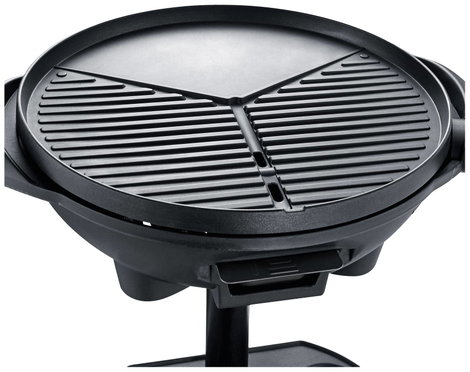Severin PG 8541 Álló grill Elektromos Gömb grill, Hőmérő a fedőben Grillező felület (átmérő)=410 mm 3. kép
