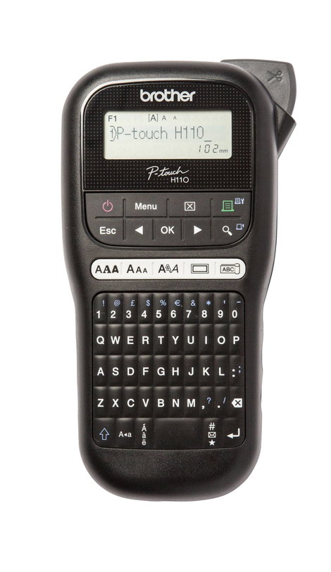 Brother P-touch H110 Feliratozó készülék Alkalmas feliratozó szalag: TZe 3.5 mm, 6 mm, 9 mm, 12 mm