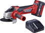 Einhell TC-AG 18/115 Li (1x4,0Ah) Power X-Change 4431133 Akkus sarokcsiszoló 115 mm akkuval, Töltőve bélyegkép