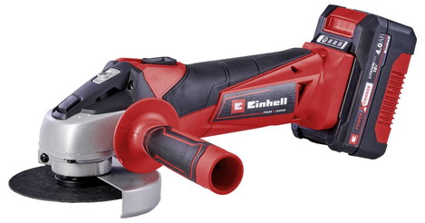 Einhell TC-AG 18/115 Li (1x4,0Ah) Power X-Change 4431133 Akkus sarokcsiszoló 115 mm akkuval, Töltőve 2. kép