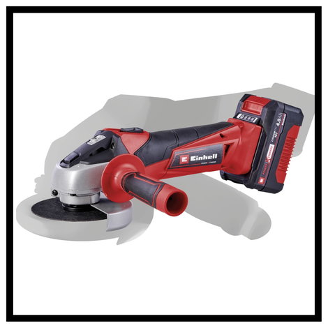 Einhell TC-AG 18/115 Li (1x4,0Ah) Power X-Change 4431133 Akkus sarokcsiszoló 115 mm akkuval, Töltőve 4. kép
