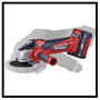 Einhell TC-AG 18/115 Li (1x4,0Ah) Power X-Change 4431133 Akkus sarokcsiszoló 115 mm akkuval, Töltőve 4. bélyegkép
