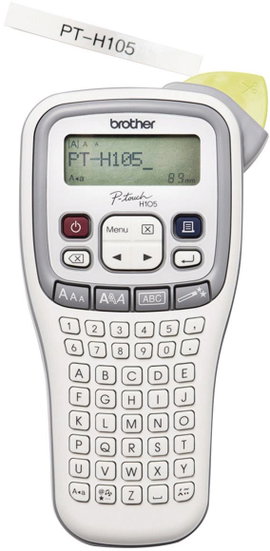 Brother P-touch H105 Feliratozó készülék Alkalmas feliratozó szalag: TZe 3.5 mm, 6 mm, 9 mm, 12 mm