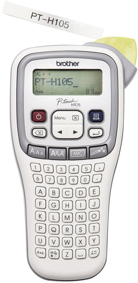 Brother P-touch H105 Feliratozó készülék Alkalmas feliratozó szalag: TZe 3.5 mm, 6 mm, 9 mm, 12 mm