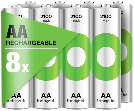 GP ReCyko Ceruzaakku NiMH 2100 mAh 1.2 V 8 db