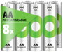 GP ReCyko Ceruzaakku NiMH 2100 mAh 1.2 V 8 db bélyegkép