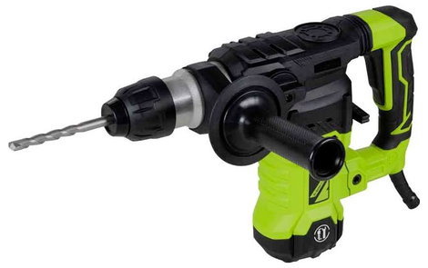 Zipper ZI-BHA1500DN SDS-Plus-Fúrókalapács 230 V 1500 W Tartozékokkal, Hordtáskával 4. kép