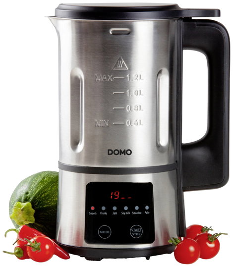 DOMO My Soup Express DO727BL Leveskészítő Nemesacél, Fekete 11. kép