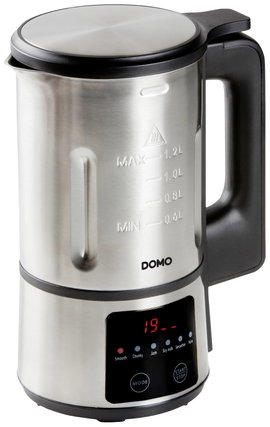DOMO My Soup Express DO727BL Leveskészítő Nemesacél, Fekete
