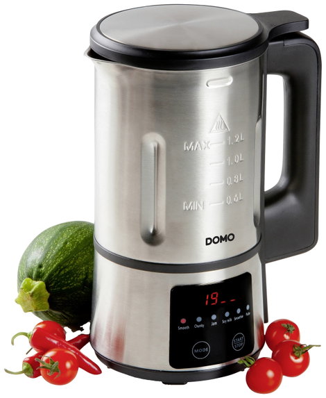 DOMO My Soup Express DO727BL Leveskészítő Nemesacél, Fekete 3. kép