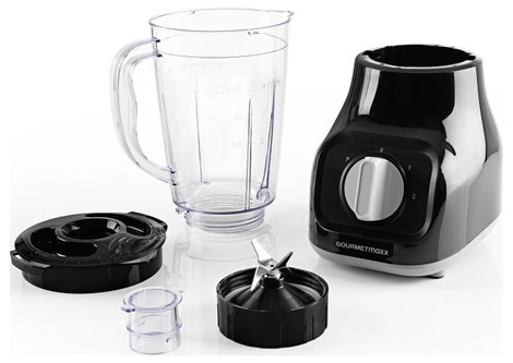 GourmetMaxx Álló mixer 350 W Fekete 3. kép
